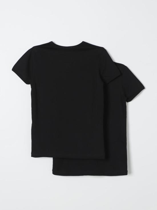 25FW [키즈] 돌체앤가바나 티셔츠 L4J703ON00H N0000 Black - DOLCE & GABBANA