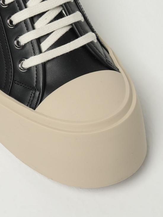 25FW 마르니 스니커즈 SNZU002002P7226 00N99 Black - MARNI