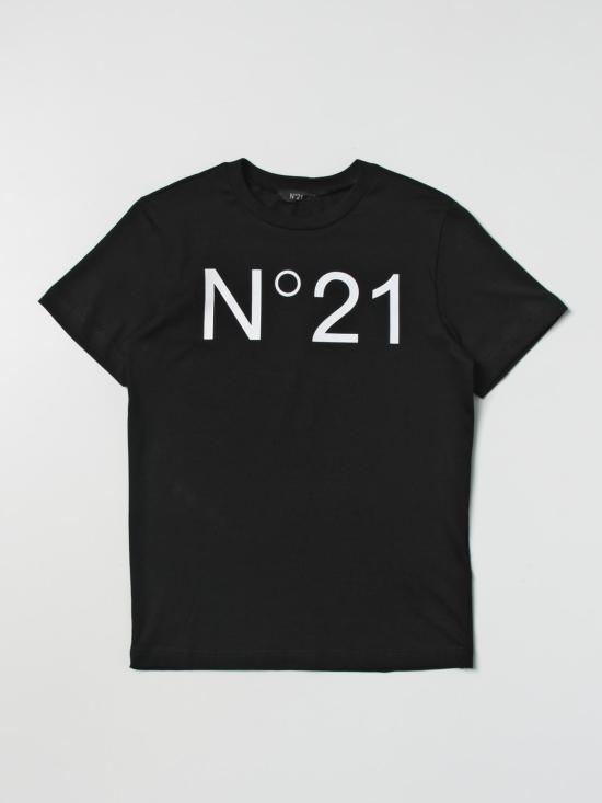 25FW [키즈] 누메로벤투노 티셔츠 N21173N0153 0N900 Black 1