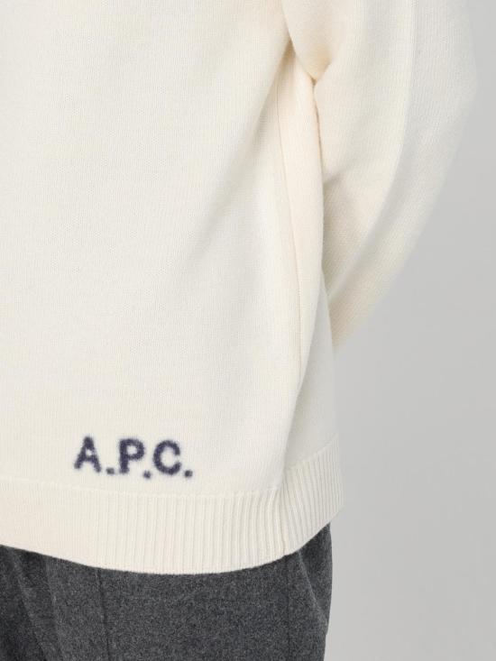 25FW 아페쎄 스웨터 WVBDJH23059 AAD Beige - A.P.C.