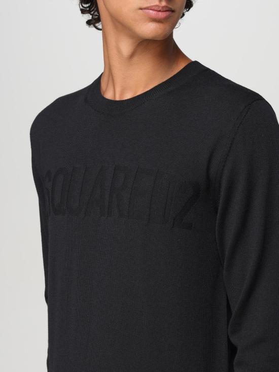  디스퀘어드2 스웨터 S74HA1494D13046 900 Black - DSQUARED2