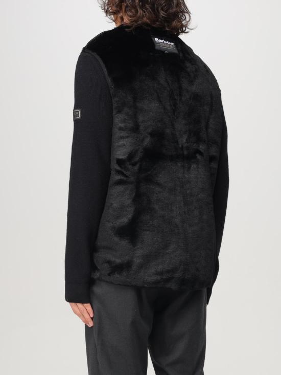 25FW 바버 웜 파일 웨이스트코트 집 인 라이너 MLI0004 BK11 Black - BARBOUR