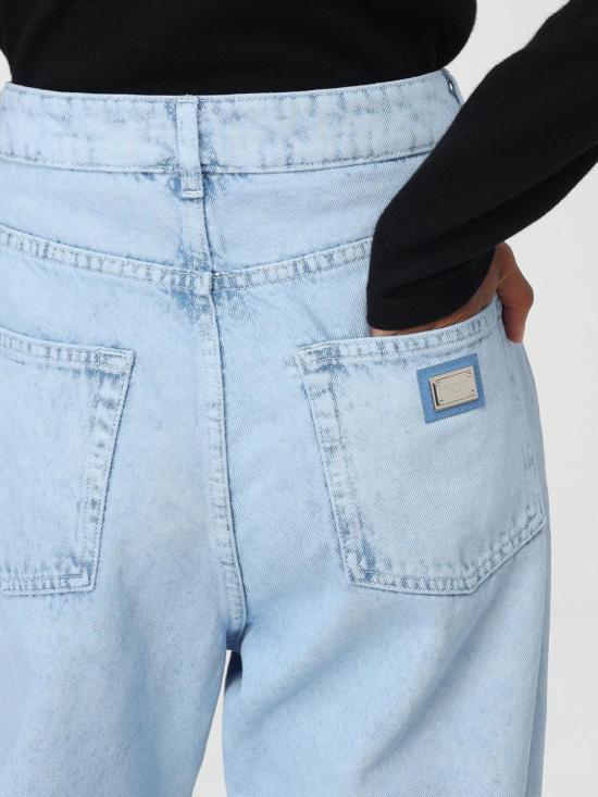 24FW 돌체앤가바나 데님 팬츠 FTC7CDG8LX3 S9001 Gnawed Blue - DOLCE & GABBANA