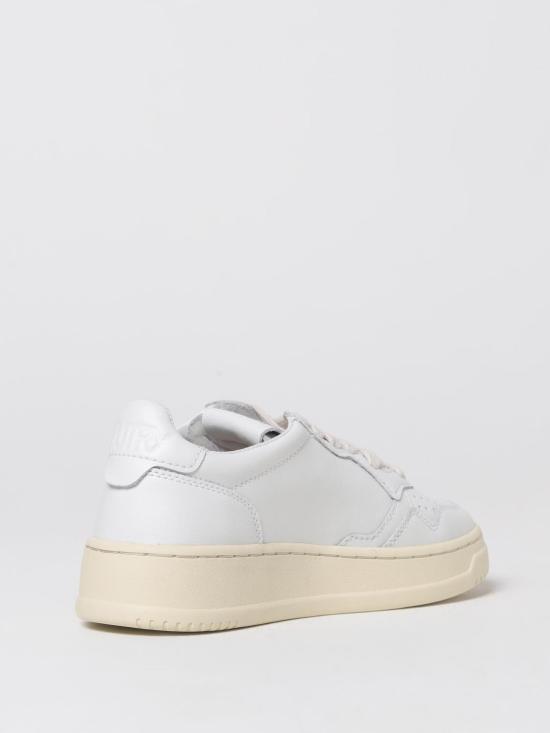 26SS 오트리 메달리스트 로우 레더 스니커즈 AULWLL15 White - AUTRY