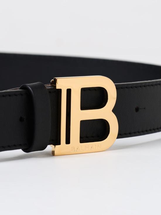 25FW [키즈] 발망 벨트 BV0P41Z1371 930OR Black 1 - BALMAIN