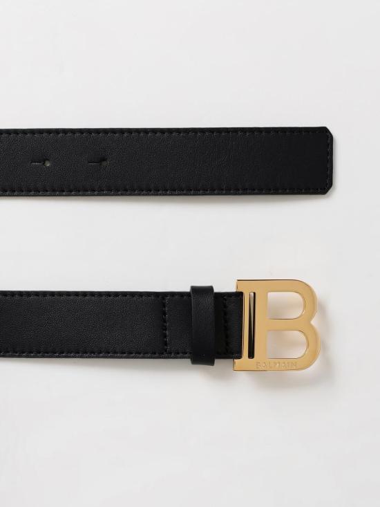 25FW [키즈] 발망 벨트 BV0P41Z1371 930OR Black 1 - BALMAIN