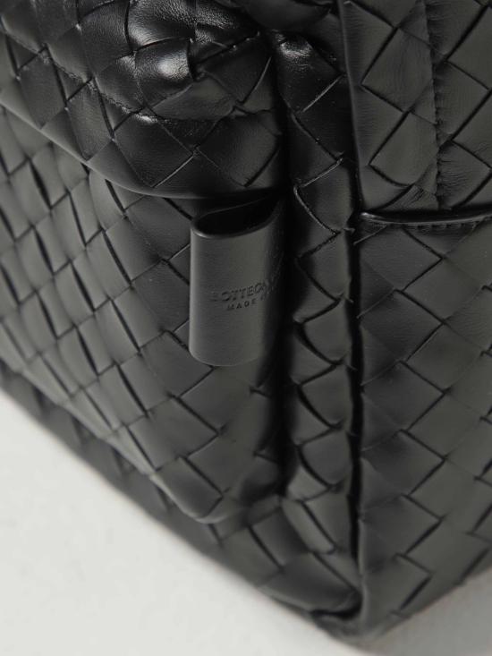 25SS 보테가베네타 스몰 인트레치아토 백팩 730728V2HL2 8803 Black - BOTTEGA VENETA
