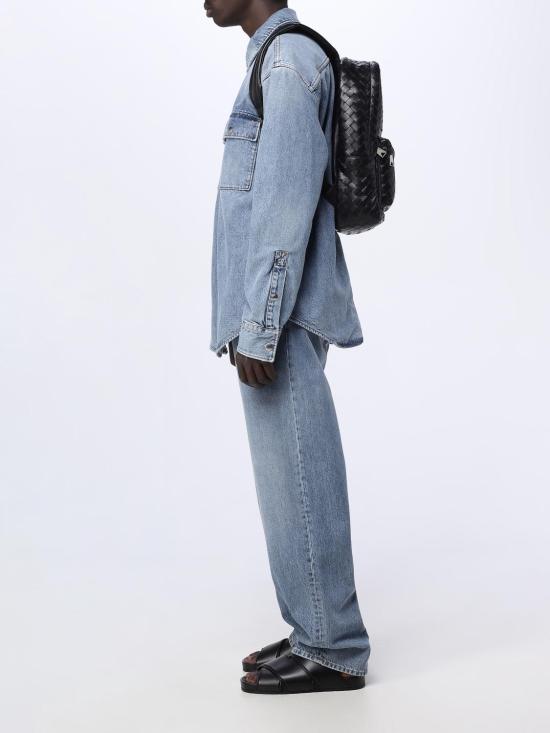  보테가베네타 데님 셔츠 754704V34A0 4715 Denim - BOTTEGA VENETA