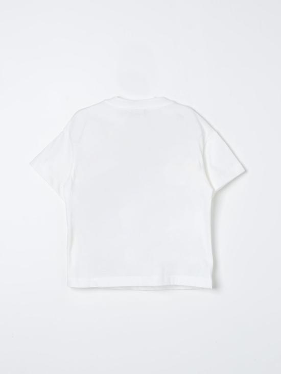 25FW [키즈] 펜디 티셔츠 JUI1507AJ F0TU9 White - FENDI