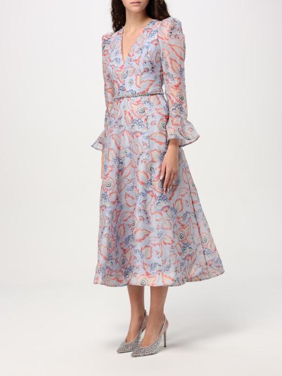  짐머만 롱 원피스 4694DF242 SAPEDE Blue - ZIMMERMANN