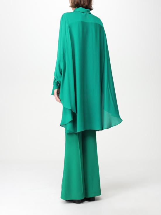 25FW 엘리 사브 블라우스 15549 FANFARE Green - ELIE SAAB