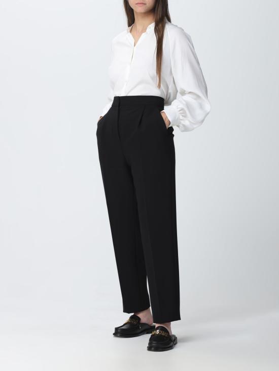  모스키노 스트레이트 팬츠 03050424 0555 Black - MOSCHINO