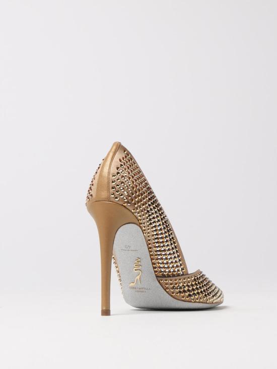 26SS 르네 카오빌라 힐/펌프스 C11615105C001V184 Gold - RENE CAOVILLA