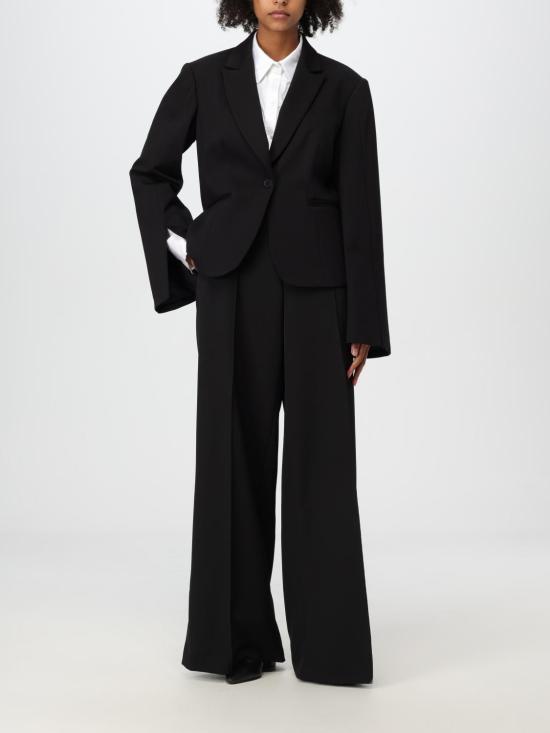  리우조 스트레이트 팬츠 WF4278TS896 22222 Black - LIU JO