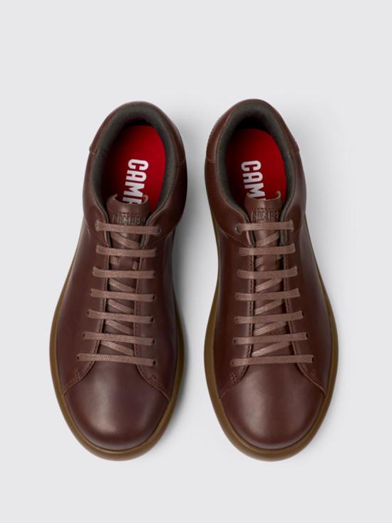 26FW 캠퍼 펠로타스 솔레르 레더 스니커즈 K101003 004 PELOTAS SOLLER 0 Brown - CAMPER