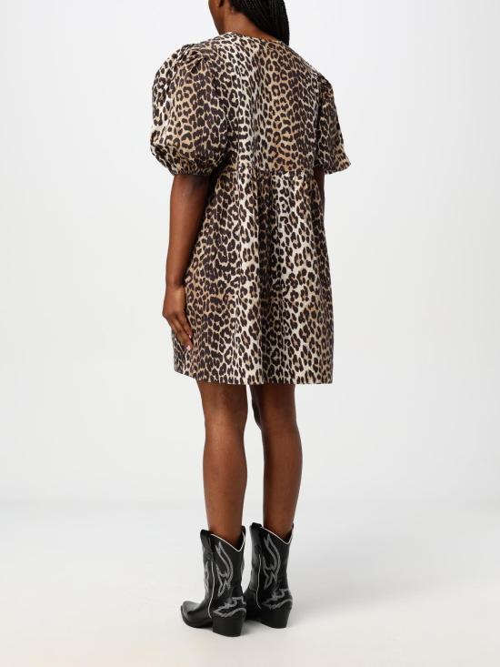 25FW 가니 숏 원피스 F9758 943 Multicolor - GANNI