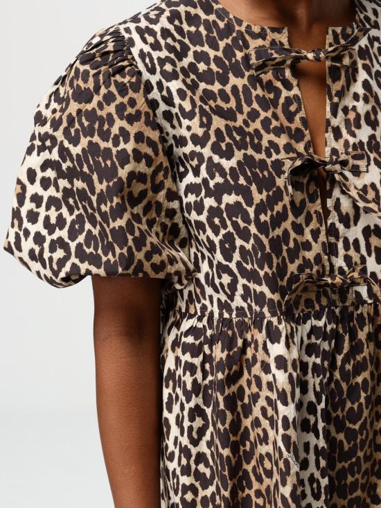 25FW 가니 숏 원피스 F9758 943 Multicolor - GANNI