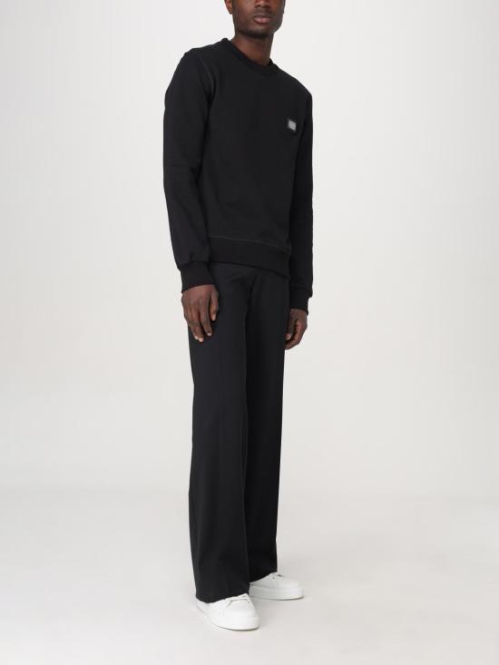 25FW 돌체앤가바나 긴팔 티셔츠 G9ABJTG7F2G N0000 Black - DOLCE & GABBANA