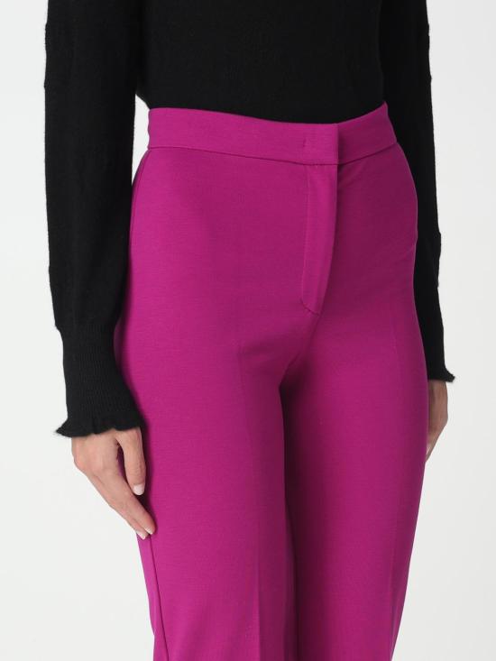 25FW 핑코 스트레이트 팬츠 100054A15M VIB Cyclamen - PINKO