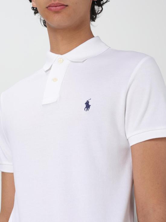 25FW 폴로 랄프로렌 폴로 티셔츠 710548797001 White - POLO RALPH LAUREN