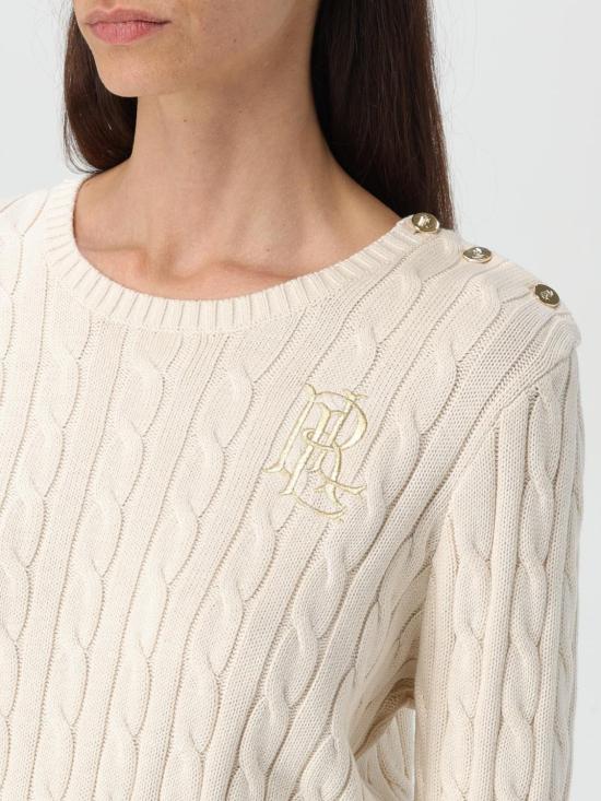 25FW 랄프 로렌 스웨터 200932223 002 Cream - RALPH LAUREN