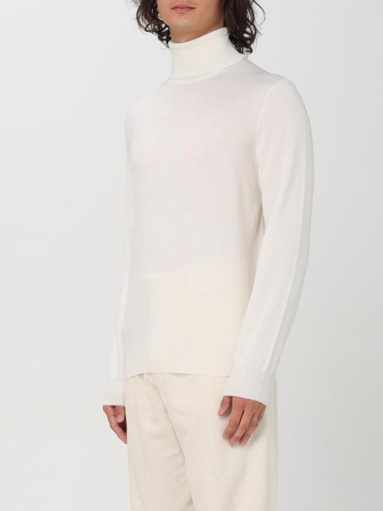 25FW 브루넬로 쿠치넬리 터틀넥 M2200103 CO312 White - BRUNELLO CUCINELLI