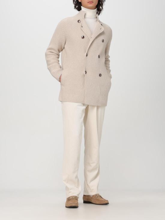 25FW 브루넬로 쿠치넬리 터틀넥 M2200103 CO312 White - BRUNELLO CUCINELLI