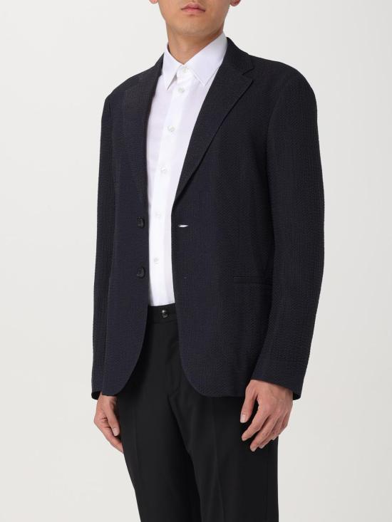  조르지오 아르마니 수트 자켓 GM000003TE11846 MB024 Blue - GIORGIO ARMANI
