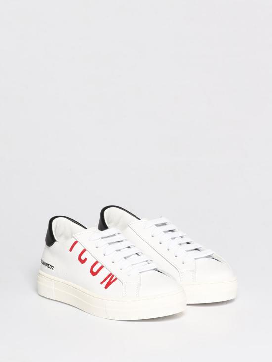 25FW [키즈] 디스퀘어드2 스니커즈 73786 02 White - DSQUARED2