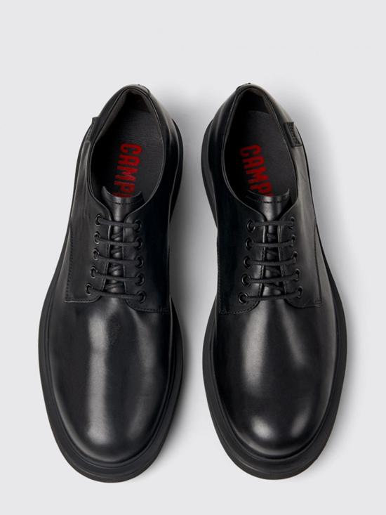 25FW 캠퍼 노만 레이스업 슈즈 K100998 001 NORMAN 0 Black - CAMPER