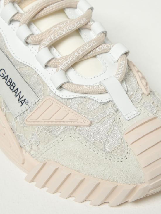 25FW 돌체앤가바나 뮬/슬리퍼 CK1837AX372 80005 White - DOLCE & GABBANA