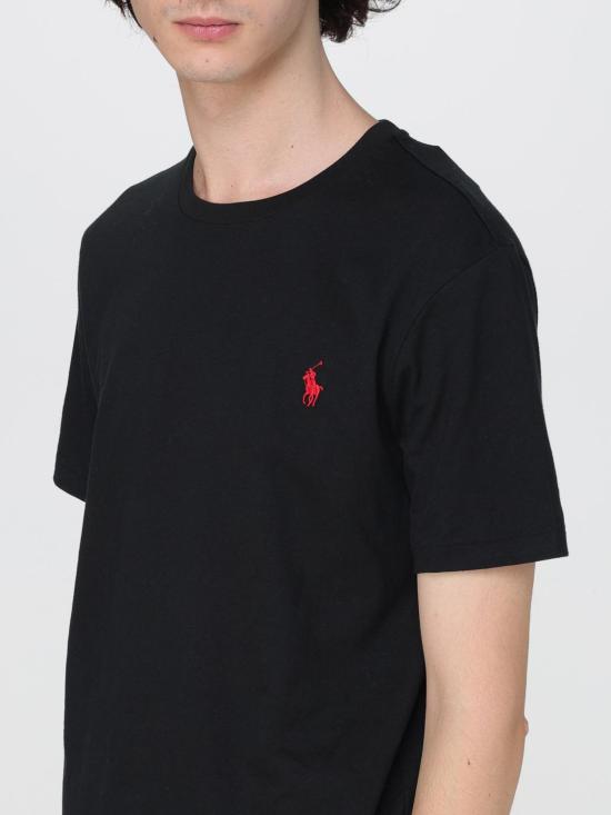 25FW 폴로 랄프로렌 반팔 티셔츠 710680785 001 Black - POLO RALPH LAUREN