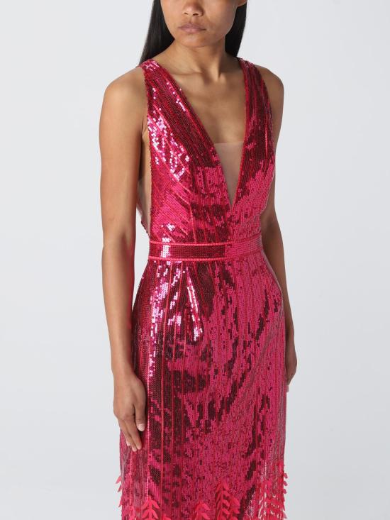  엘리자베타프랜치 롱 원피스 AB368 560 Fuchsia - ELISABETTA FRANCHI