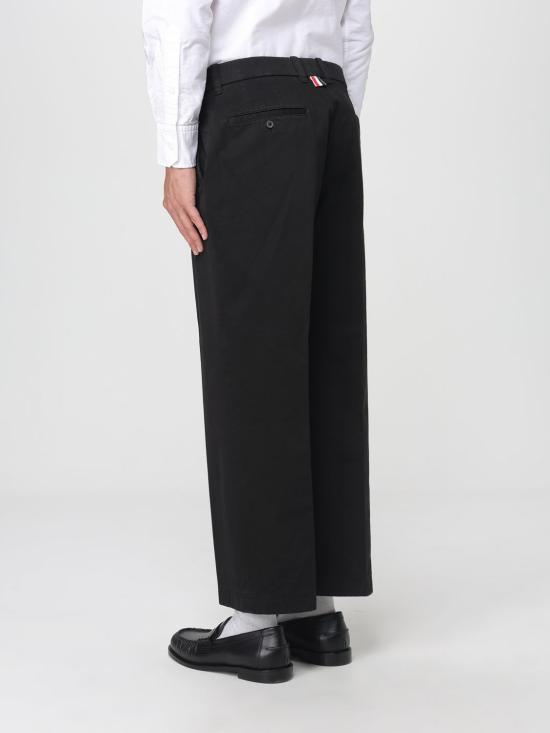 25FW 톰브라운 수트 팬츠 MTU335WF0576 001 Black - THOM BROWNE