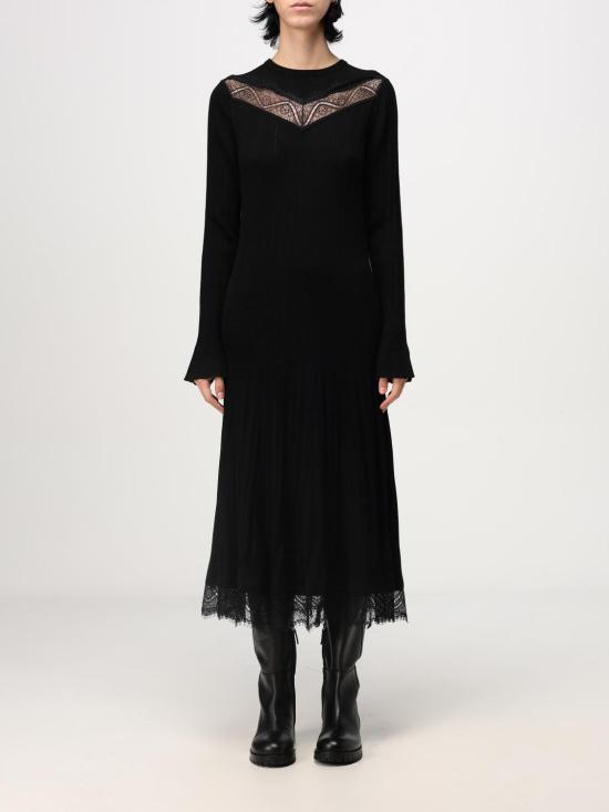 24FW 폴 스미스 롱 원피스 W1R498NN11065 79 Black