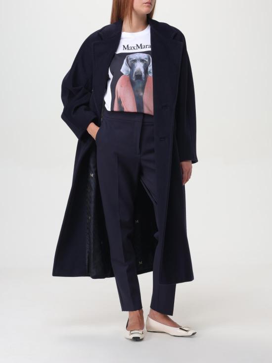 25FW 막스마라 반팔 티셔츠 2421946071600 012 White - MAX MARA