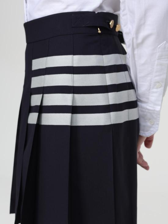 25FW 톰브라운 숏 스커트 FGC402V06146 415 Blue - THOM BROWNE