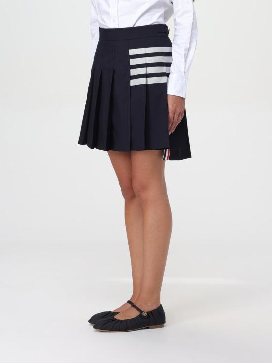 25FW 톰브라운 숏 스커트 FGC402V06146 415 Blue - THOM BROWNE