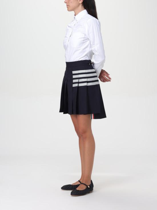 25FW 톰브라운 숏 스커트 FGC402V06146 415 Blue - THOM BROWNE