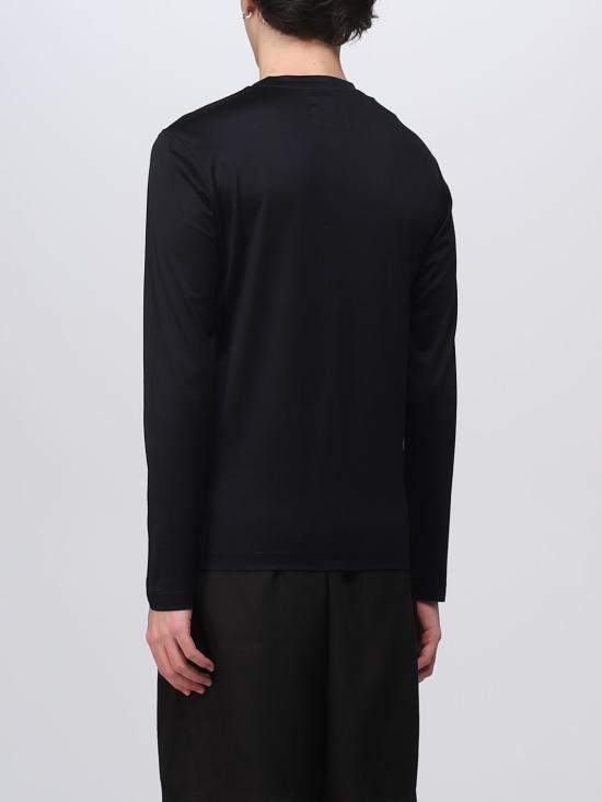 25FW 엠포리오 아르마니 긴팔 티셔츠 8N1TE91JUVZ 0999 Black - EMPORIO ARMANI
