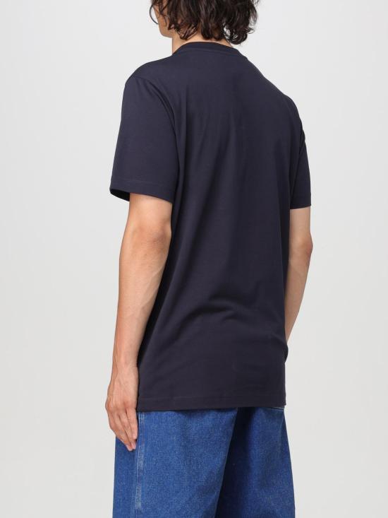 25FW 마르니 반팔 티셔츠 HUMU0198X1UTCZ57 00B99 Blue - MARNI