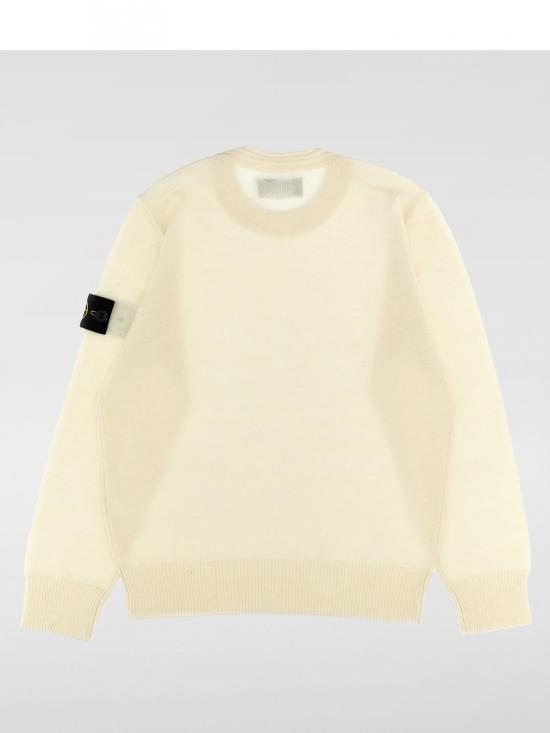 25FW [키즈] 스톤 아일랜드 풀오버 8116509C4 V0099 White - STONE ISLAND