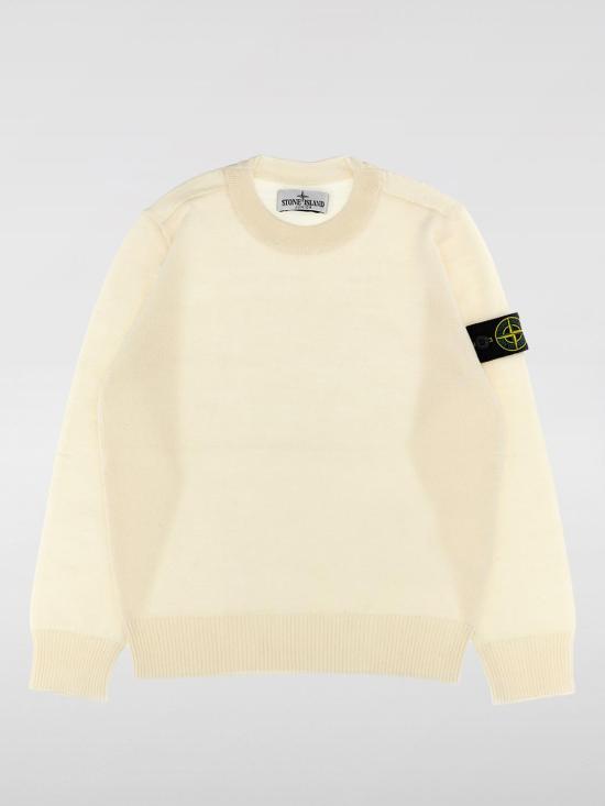25FW [키즈] 스톤 아일랜드 풀오버 8116509C4 V0099 White