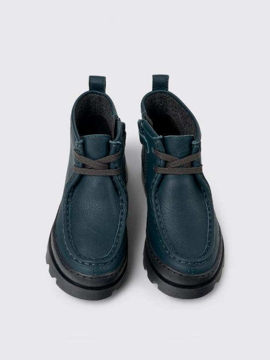  [키즈] 캠퍼 미들 부츠 K900357 004 BRUTUS 0 Green - CAMPER