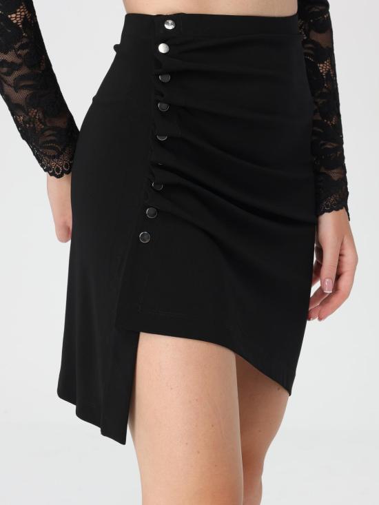 26SS 파코라반 숏 스커트 24AJJU526VI0386 P001 Black - PACO RABANNE