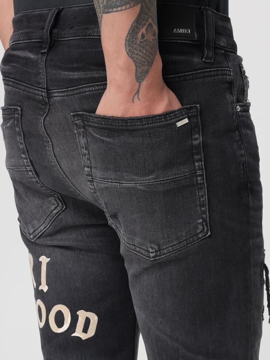 25FW 아미리 데님 팬츠 AMDNSY1152 FADED Black - AMIRI