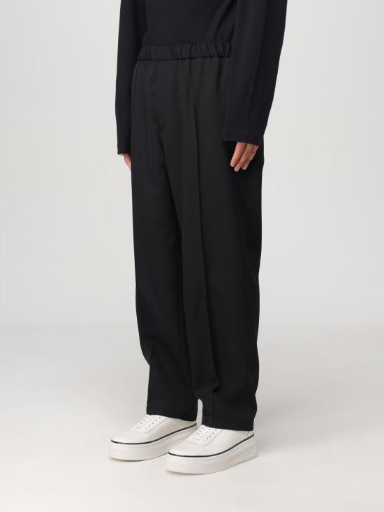 25FW 질샌더 스트레이트 팬츠 J21KA0012J40002 001 Black - JIL SANDER