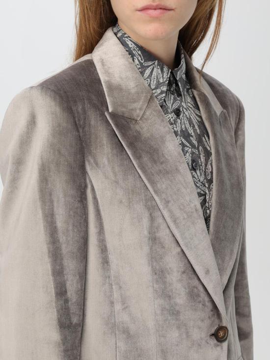 25FW 브루넬로 쿠치넬리 수트 자켓 MD5817217 C5099 Grey - BRUNELLO CUCINELLI