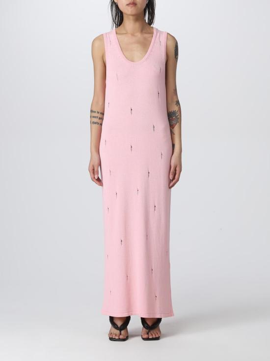 25FW 바로우 롱 원피스 033978 BW008 Pink