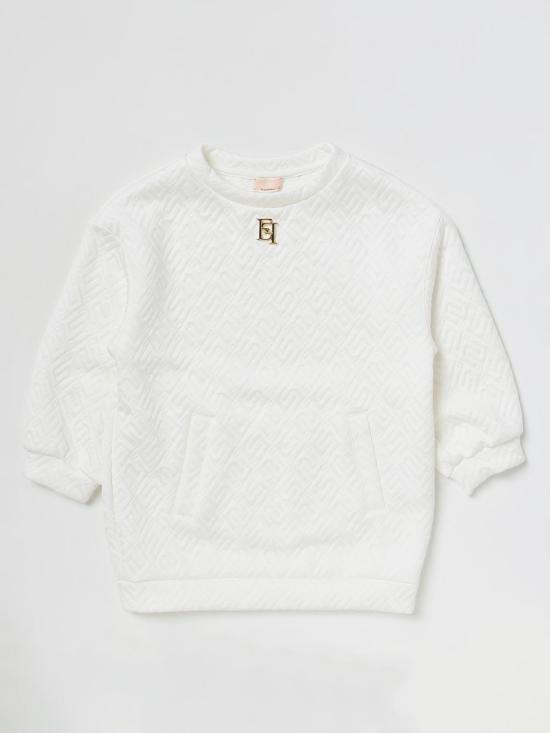 25FW [키즈] 엘리자베타프랜치 원피스 EFAB4890TV683 0000 Yellow Cream